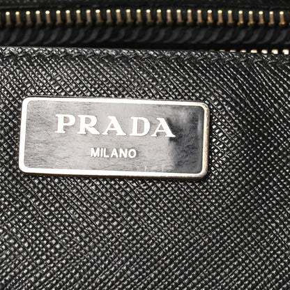 Prada Saffiano Lux Medium Galleria Double Zip Tote Black 6 of 9