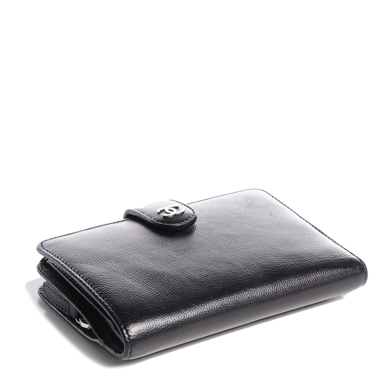 Caviar Sevruga Zip Pocket Wallet Black
