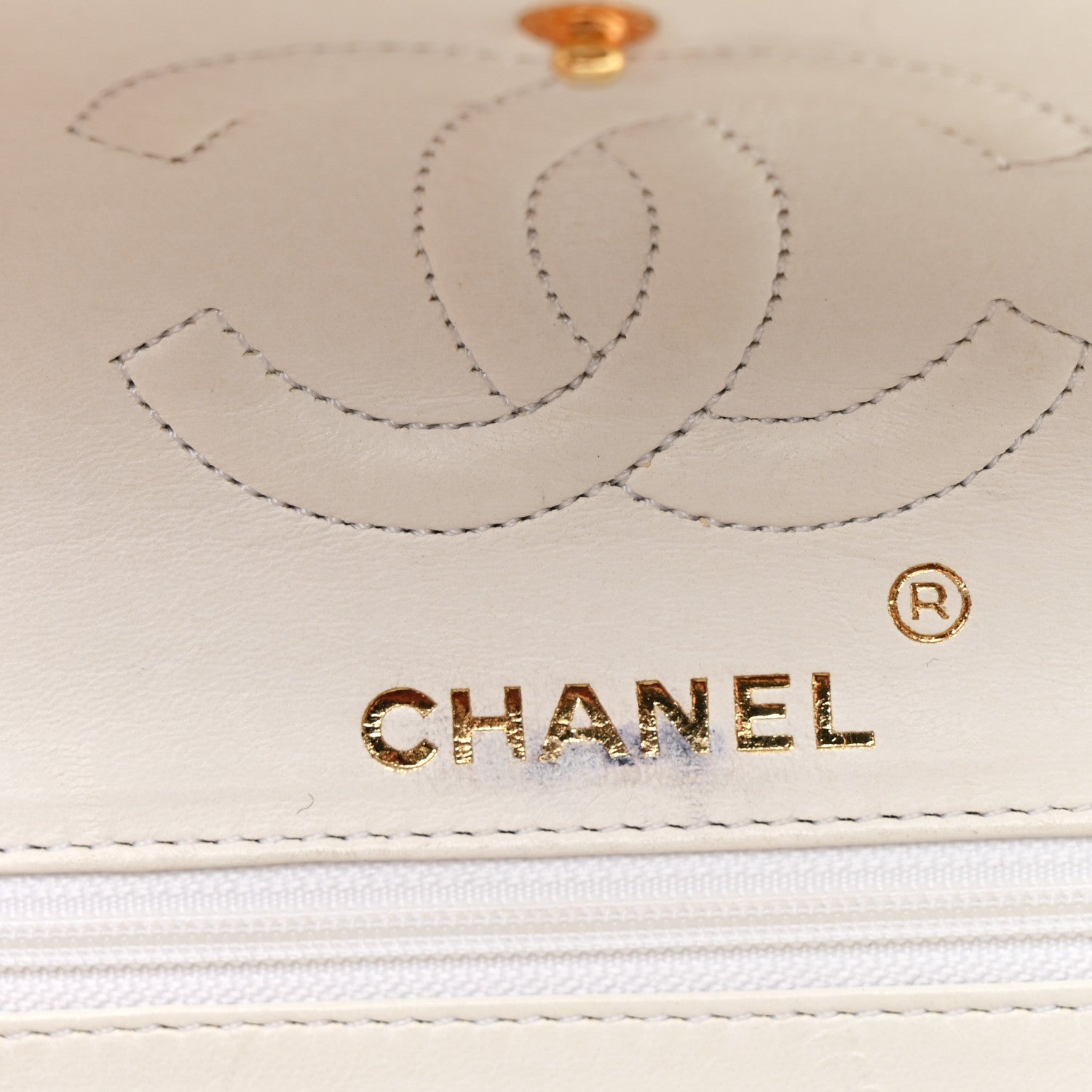 Chanel Lizard Small Double Flap White 11 of 25