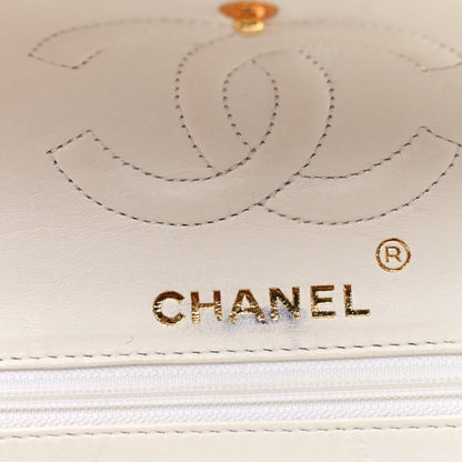 Chanel Lizard Small Double Flap White 11 of 25