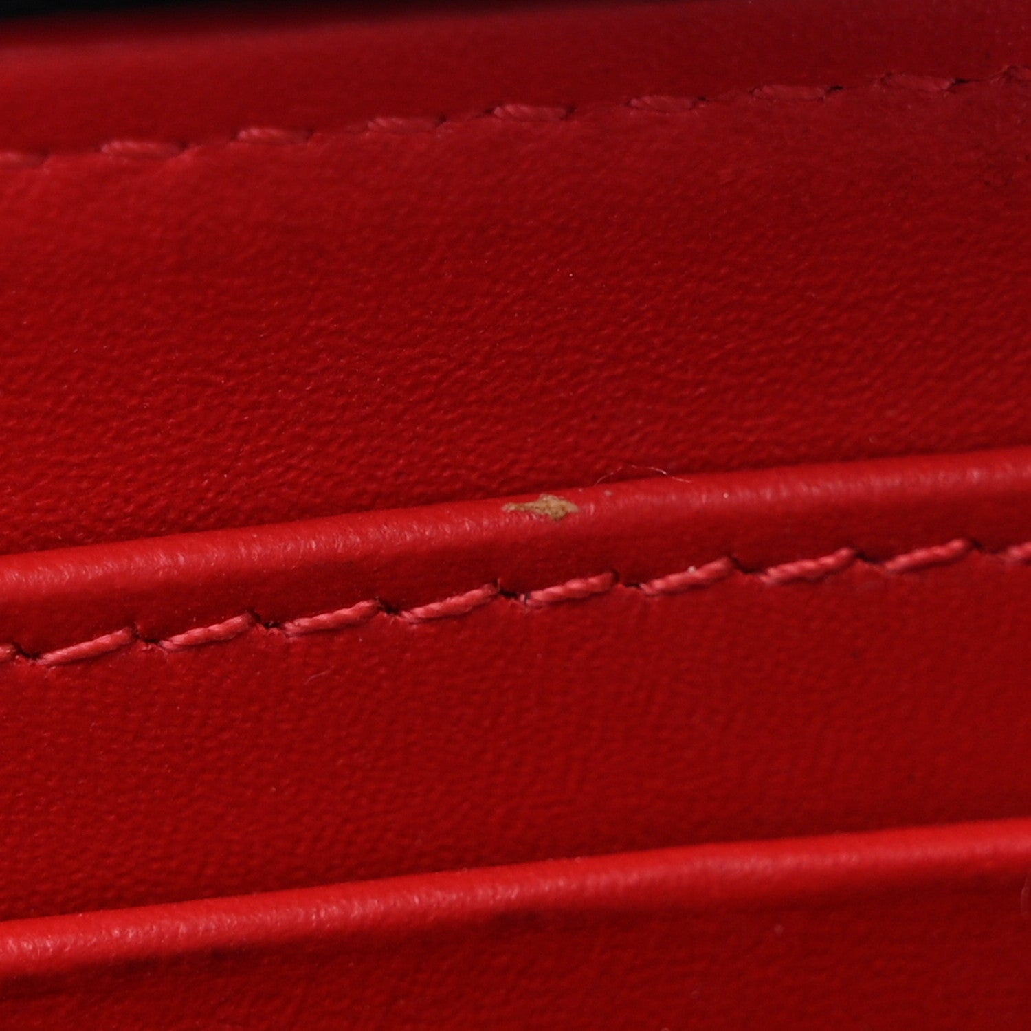 Christian Louboutin Calfskin Snakeskin Embossed Panettone Spiked Zip Around Wallet Black 10 of 12