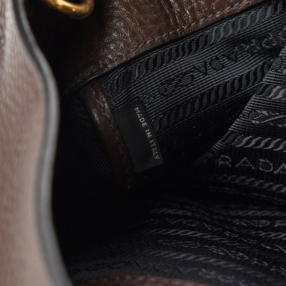 Prada Vitello Daino Shopping Tote Caffe 7 of 13