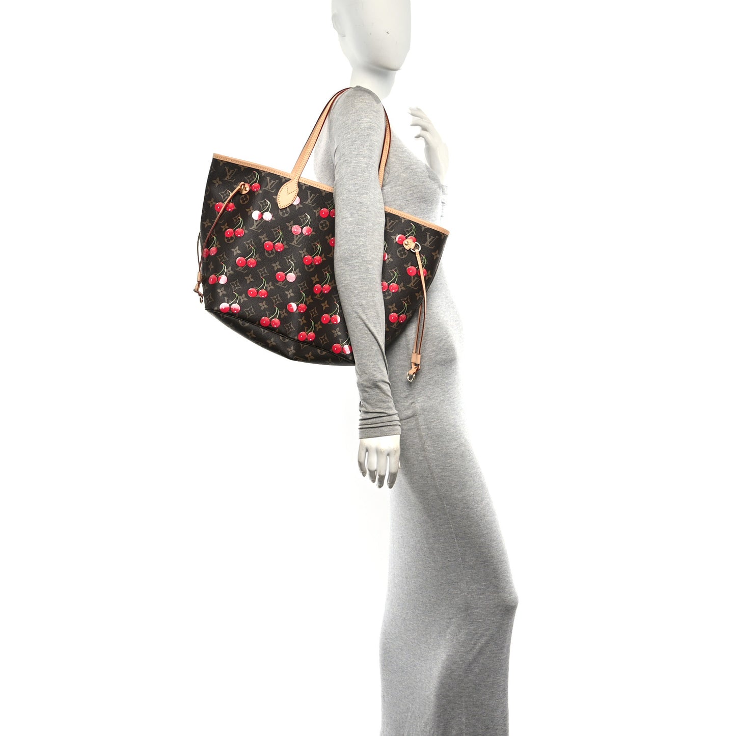 LV X TM Monogram Cerises Neverfull MM