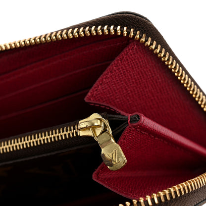 Louis Vuitton Monogram Clemence Wallet Fuchsia 8 of 10