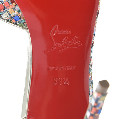 Christian Louboutin Tresse Vitraux Specchio Iriza 100 Pumps 39.5 Multicolor 7 of 7