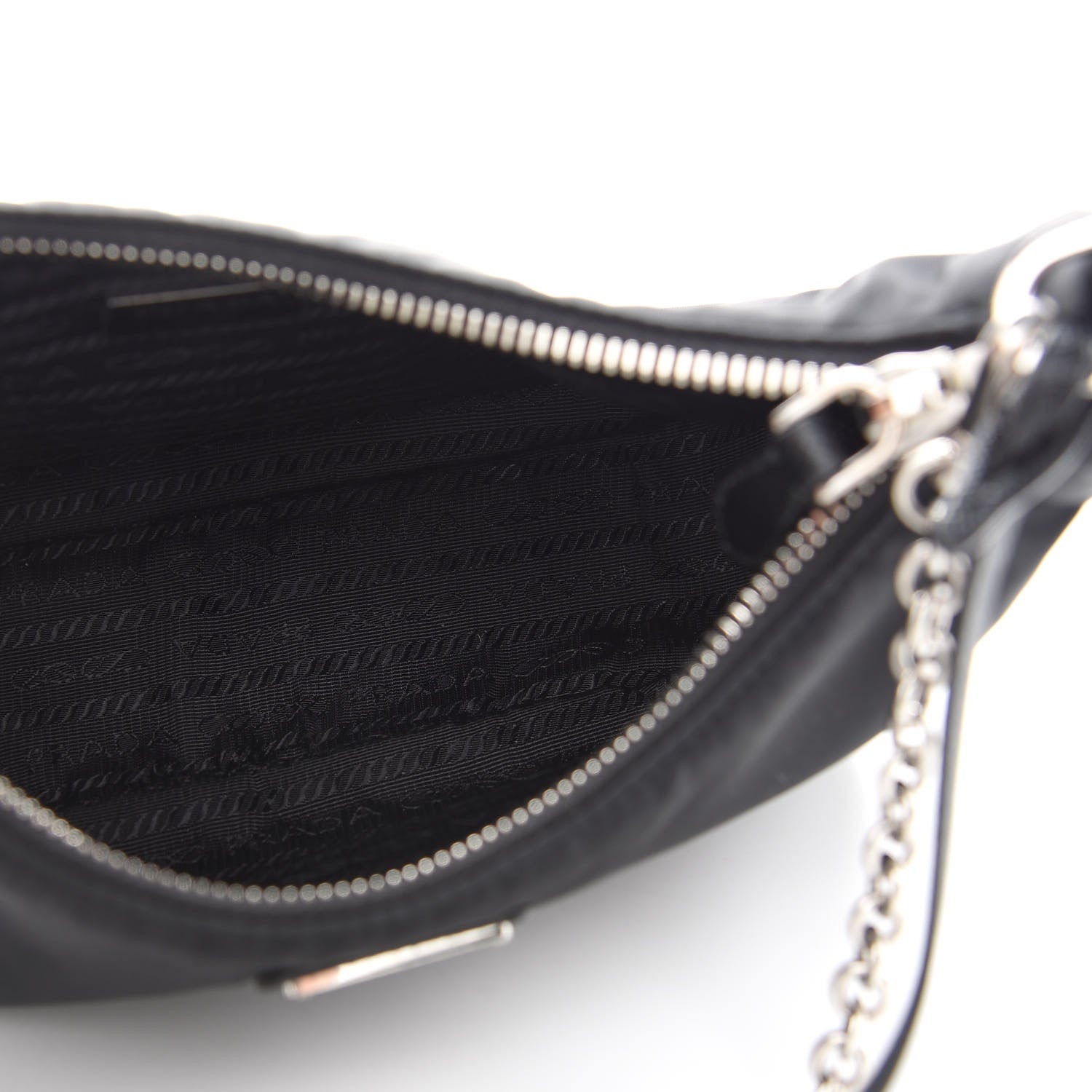 Prada Nylon Re-Edition 2005 Shoulder Bag Black 5 of 8
