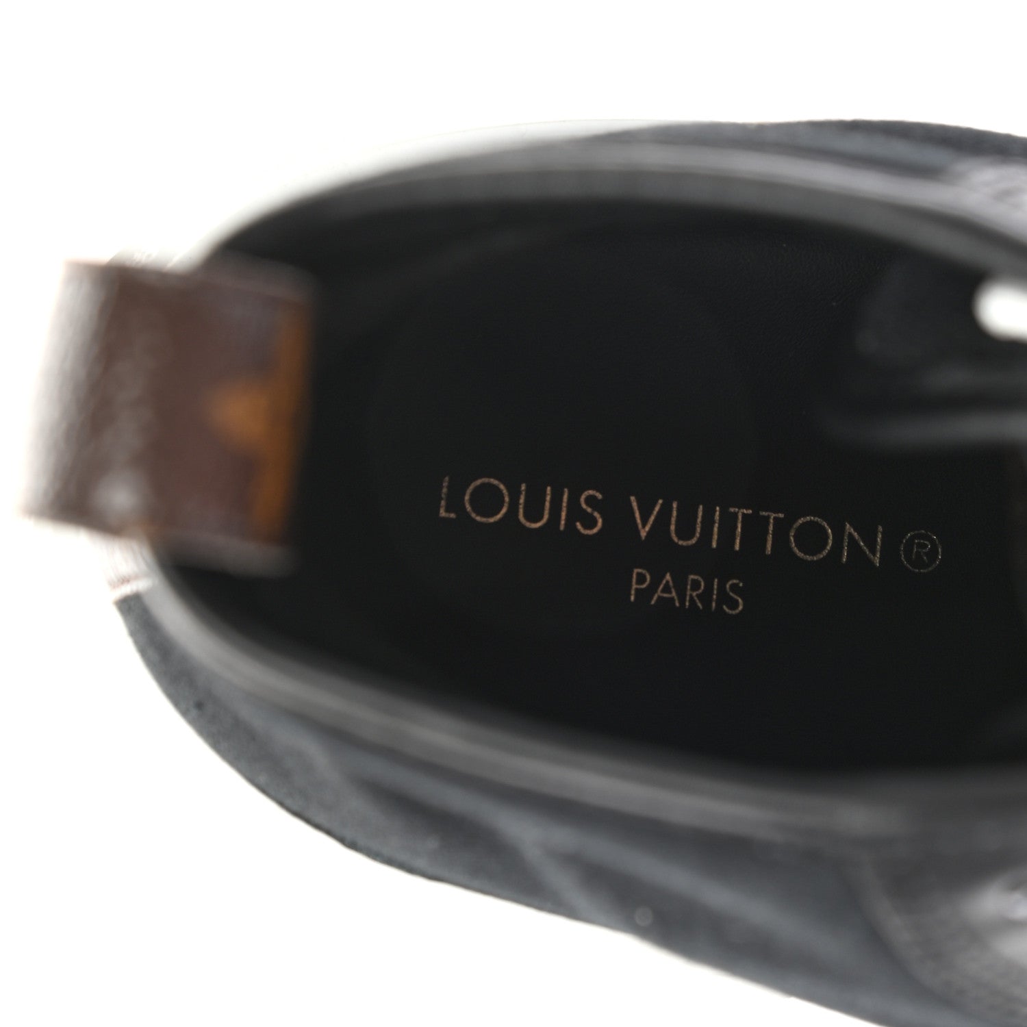 Louis Vuitton Canvas LV Squad Sneaker Boots 38.5 Black 7 of 11