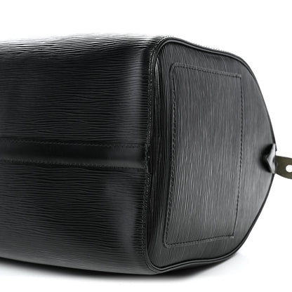 Louis Vuitton Epi Speedy 35 Black 9 of 11