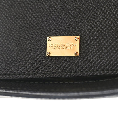 Dolce & Gabbana Dauphine Medium Miss Sicily Satchel Black 6 of 8