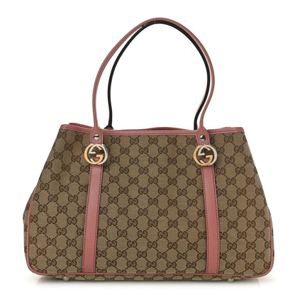 Gucci Monogram Medium Twins Tote Pink 1 of 11