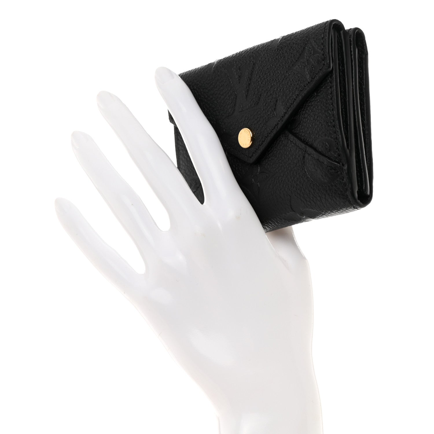 Louis Vuitton Empreinte Celeste Wallet Black 2 of 7