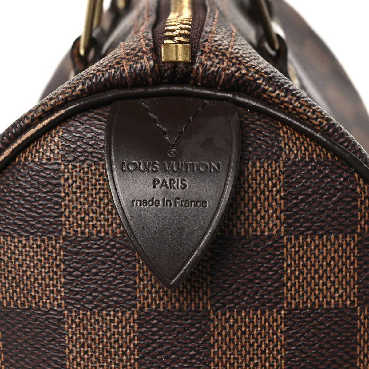Louis Vuitton Damier Ebene Speedy 25 6 of 9