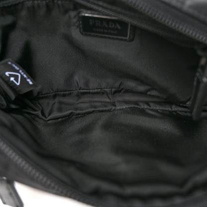 Prada Re-Nylon Saffiano Belt Bag Black 5 of 11
