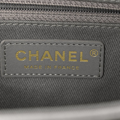 Chanel Caviar Quilted Medium Business Affinity Flap Grey 6 of 10