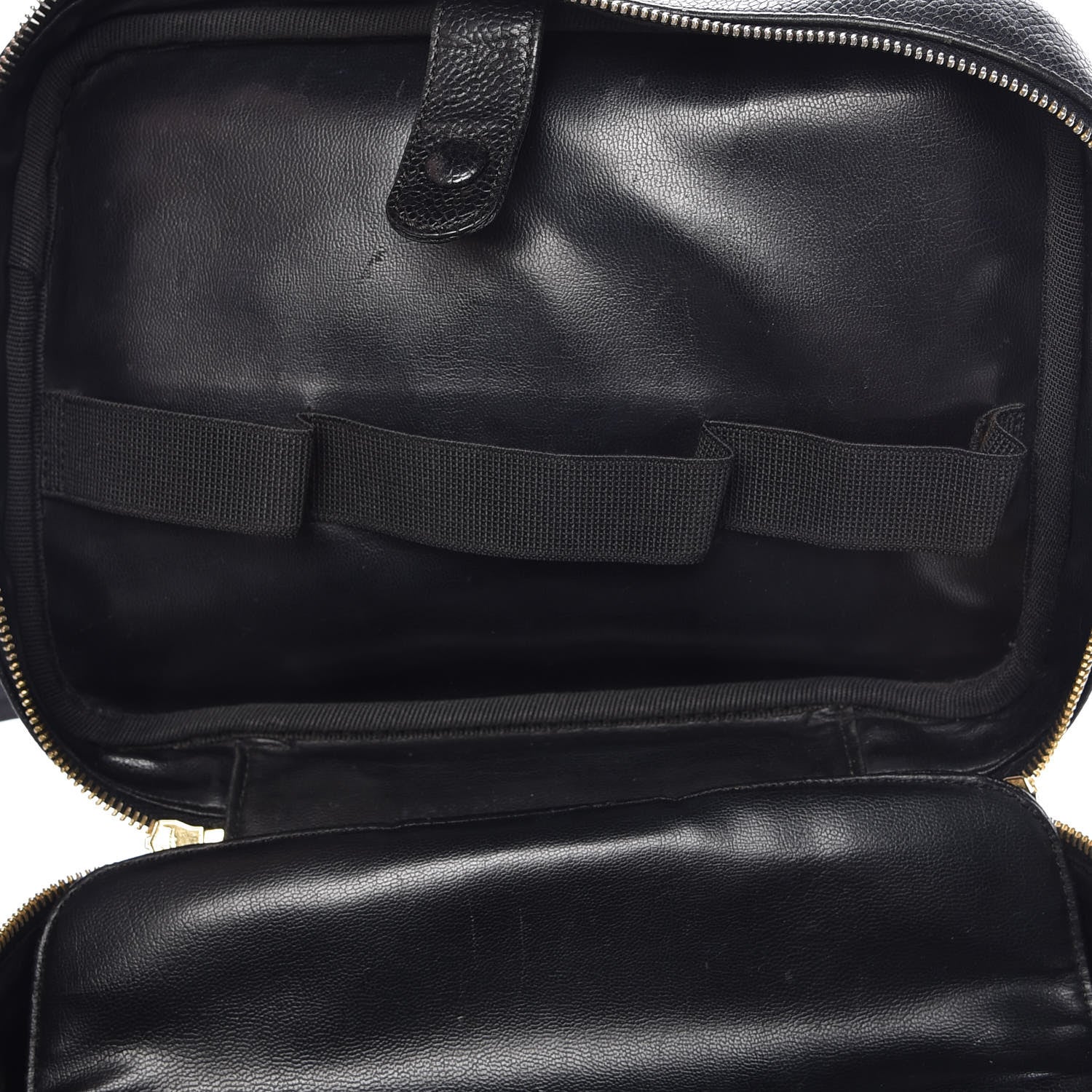 Chanel Caviar CC Vanity Cosmetic Case Black 9 of 12