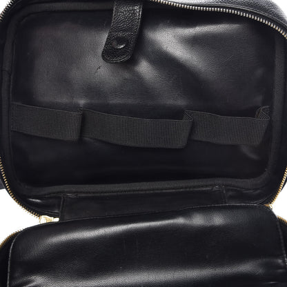 Chanel Caviar CC Vanity Cosmetic Case Black 9 of 12