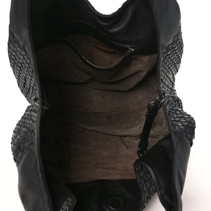 Bottega Veneta Nappa Intrecciato Large Campana Black 5 of 10