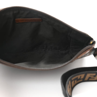 Fendi Zucca Vitello Patchwork Belt Bag Tobacco Sabbia 5 of 12