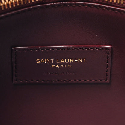 Saint Laurent Smooth Calfskin Small Le 5 A 7 Soft Hobo Rouge Legion 6 of 10