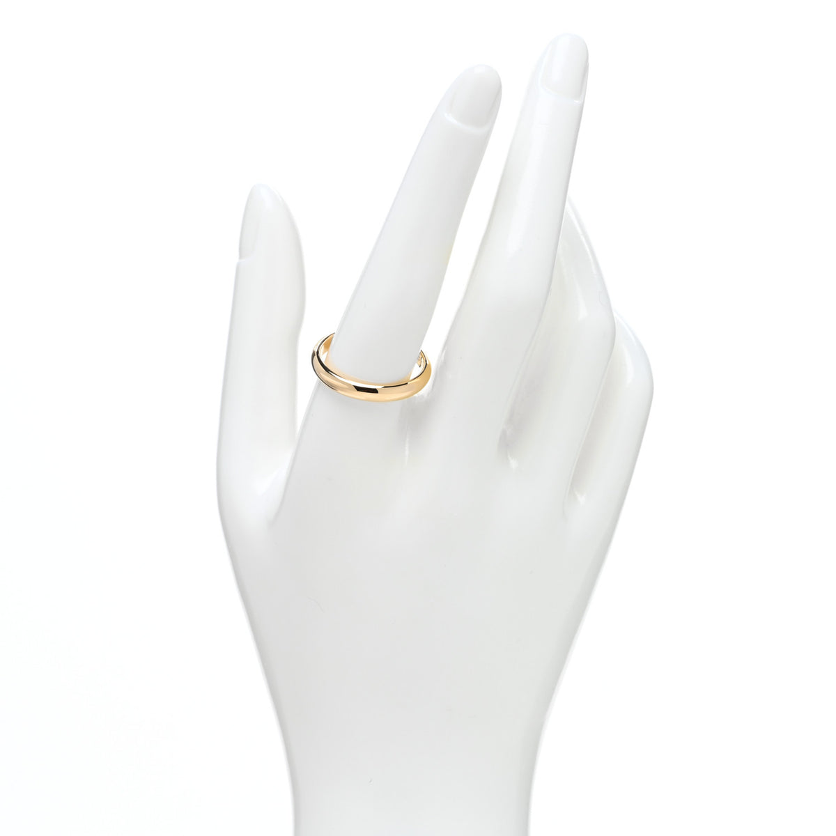 Cartier 18K Yellow Gold 3.5mm 1895 Wedding Band Ring 62 10 2 of 5
