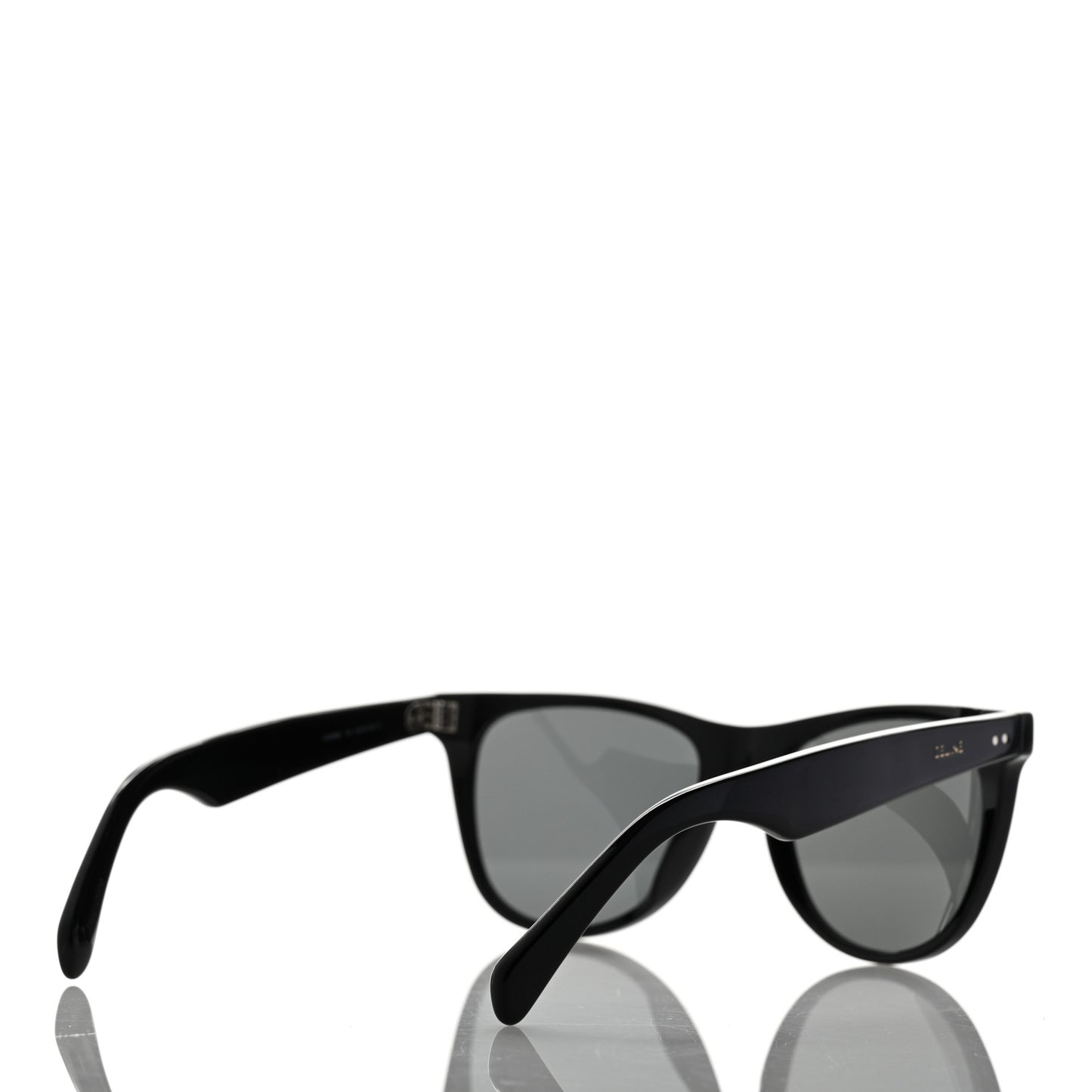 Acetate Polarized Square Sunglasses CL40088I Black