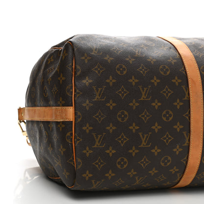 Louis Vuitton Monogram Keepall Bandouliere 55 9 of 18