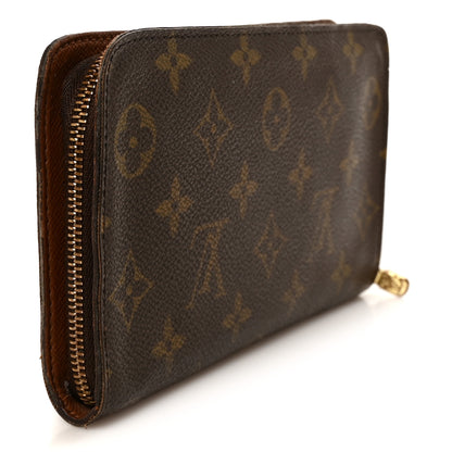 Louis Vuitton Monogram Porte-Monnaie Zippy Wallet 3 of 10