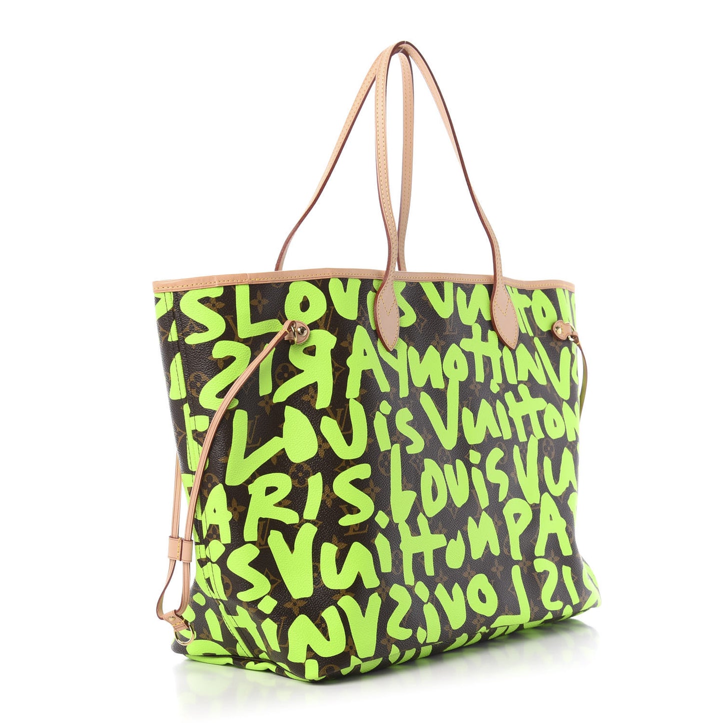 Monogram Graffiti Neverfull GM Green
