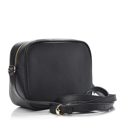 Gucci Pebbled Calfskin Small Soho Disco Bag Black 3 of 9