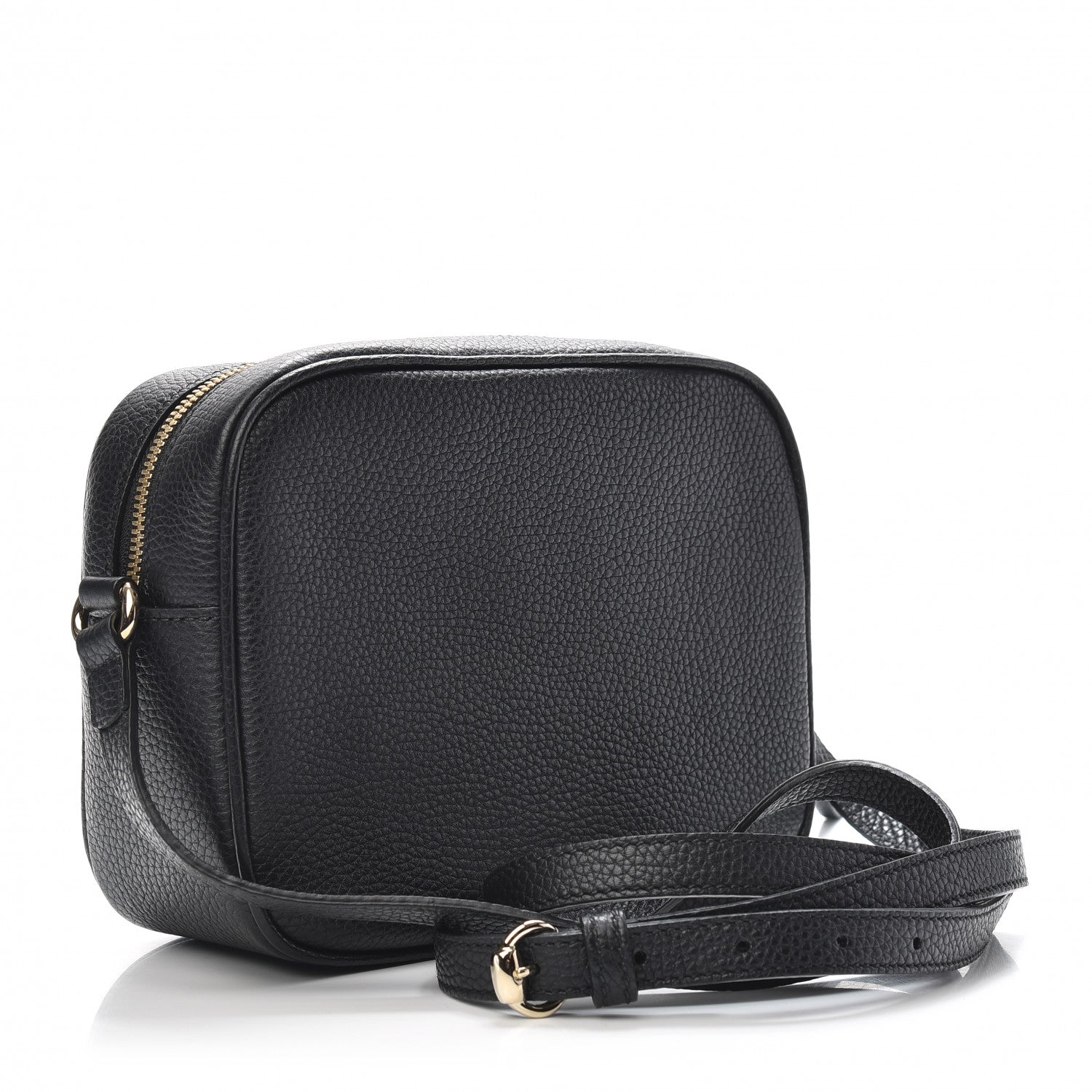 Gucci Pebbled Calfskin Small Soho Disco Bag Black 3 of 9