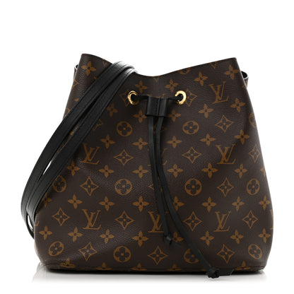 Louis Vuitton Monogram Neonoe MM Black 1 of 10