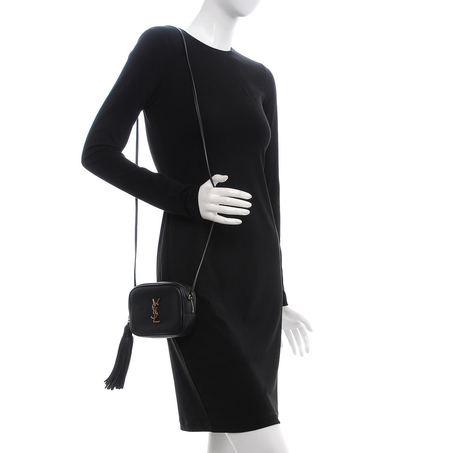 Saint Laurent Nappa Monogram Blogger Bag Black 2 of 8