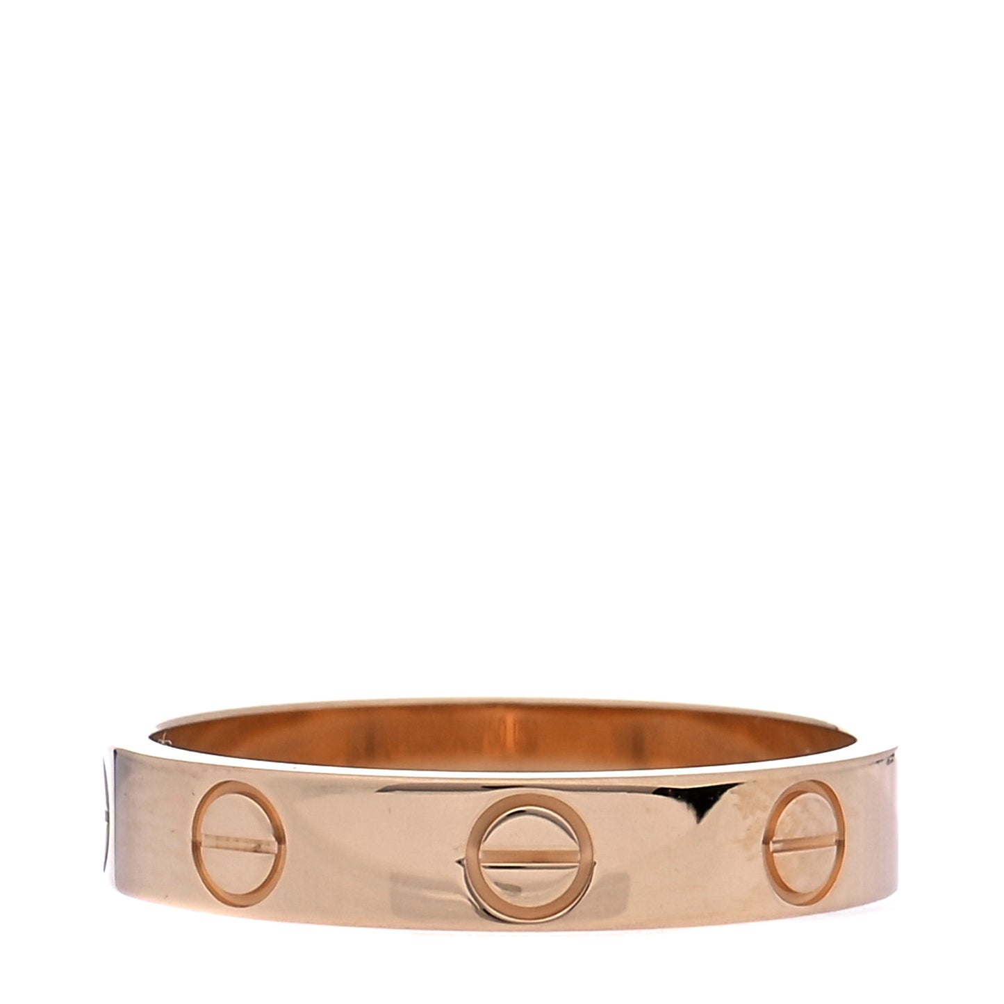18K Yellow Gold 3.5mm LOVE Wedding Band Ring 51 5.75