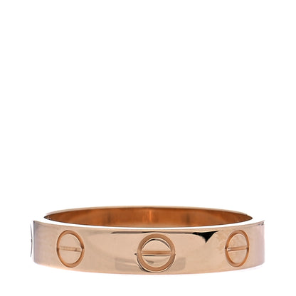 Cartier 18K Yellow Gold 3.5mm LOVE Wedding Band Ring 51 5.75 3 of 7
