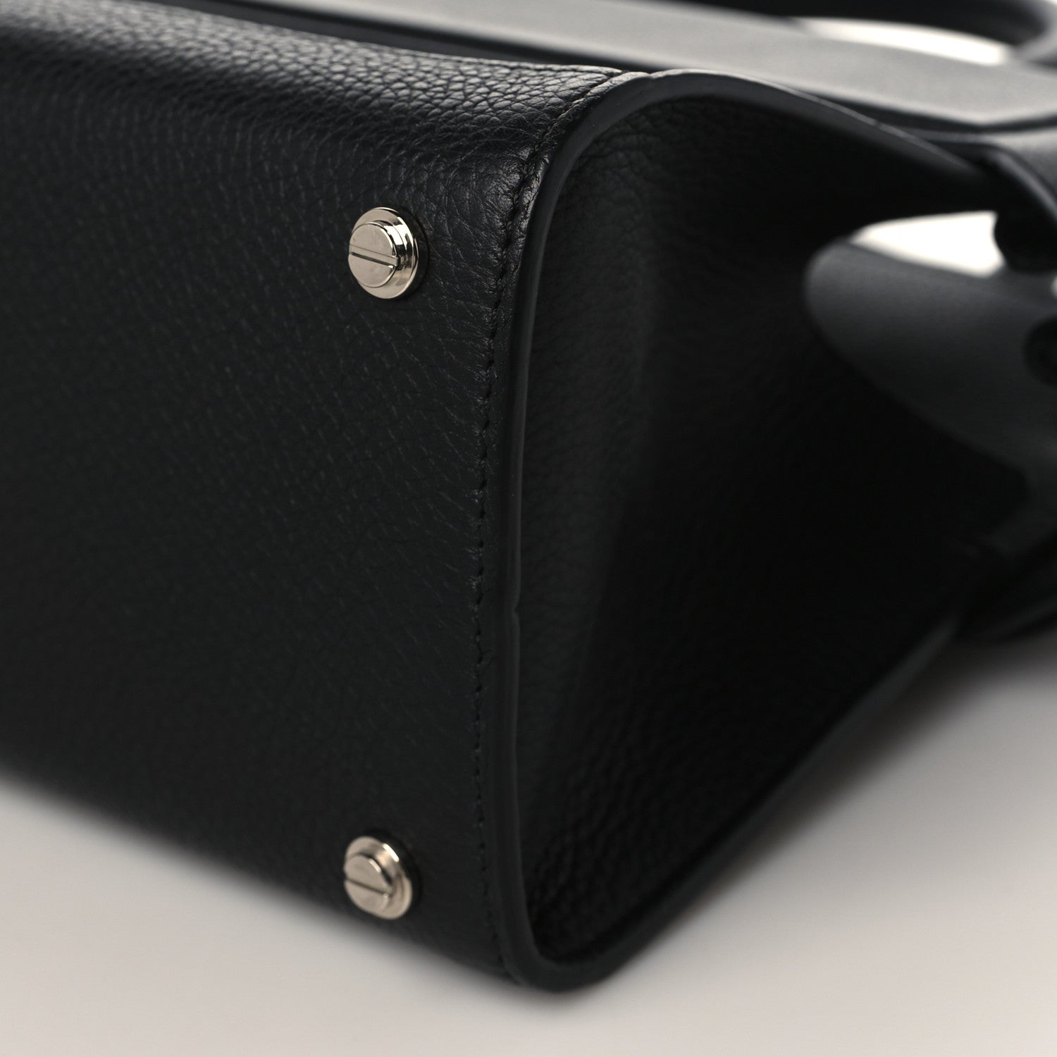 Givenchy Grained Calfskin Small Horizon Satchel Black 8 of 8