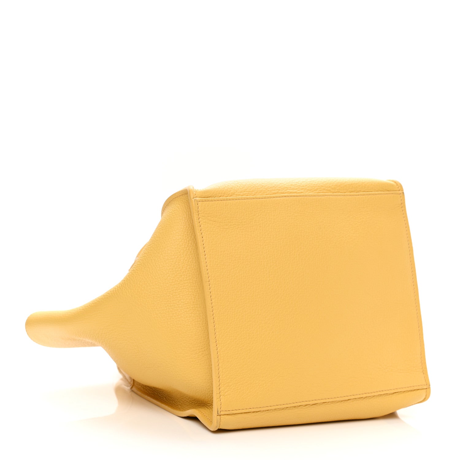 Celine Supple Grained Calfskin Small Big Bag Sunflower 4 of 8