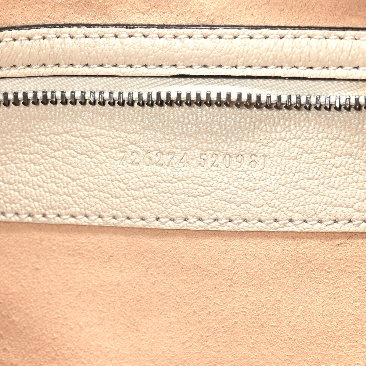 Goatskin Medium Aphrodite Shoulder Bag Mystic White