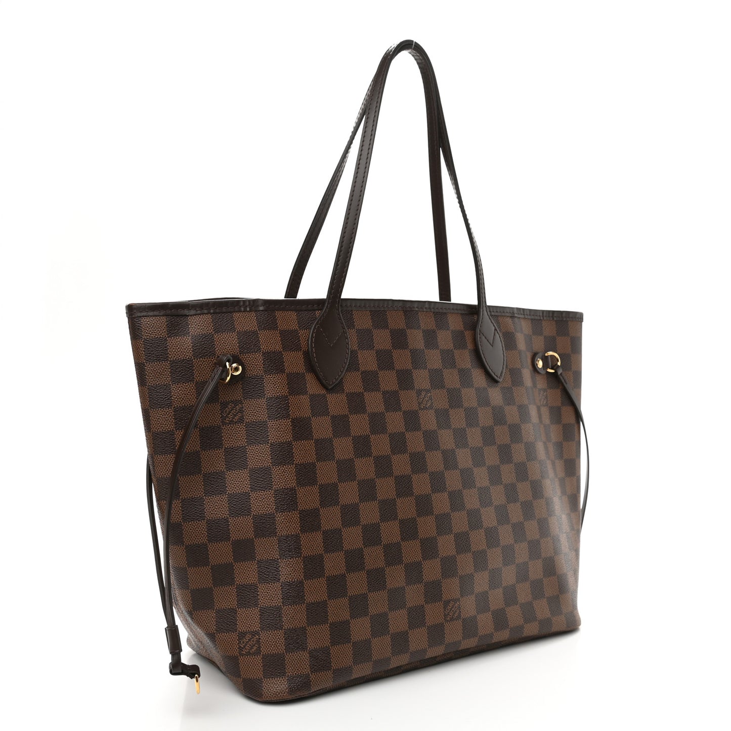 Damier Ebene Neo Neverfull MM Rose Ballerine