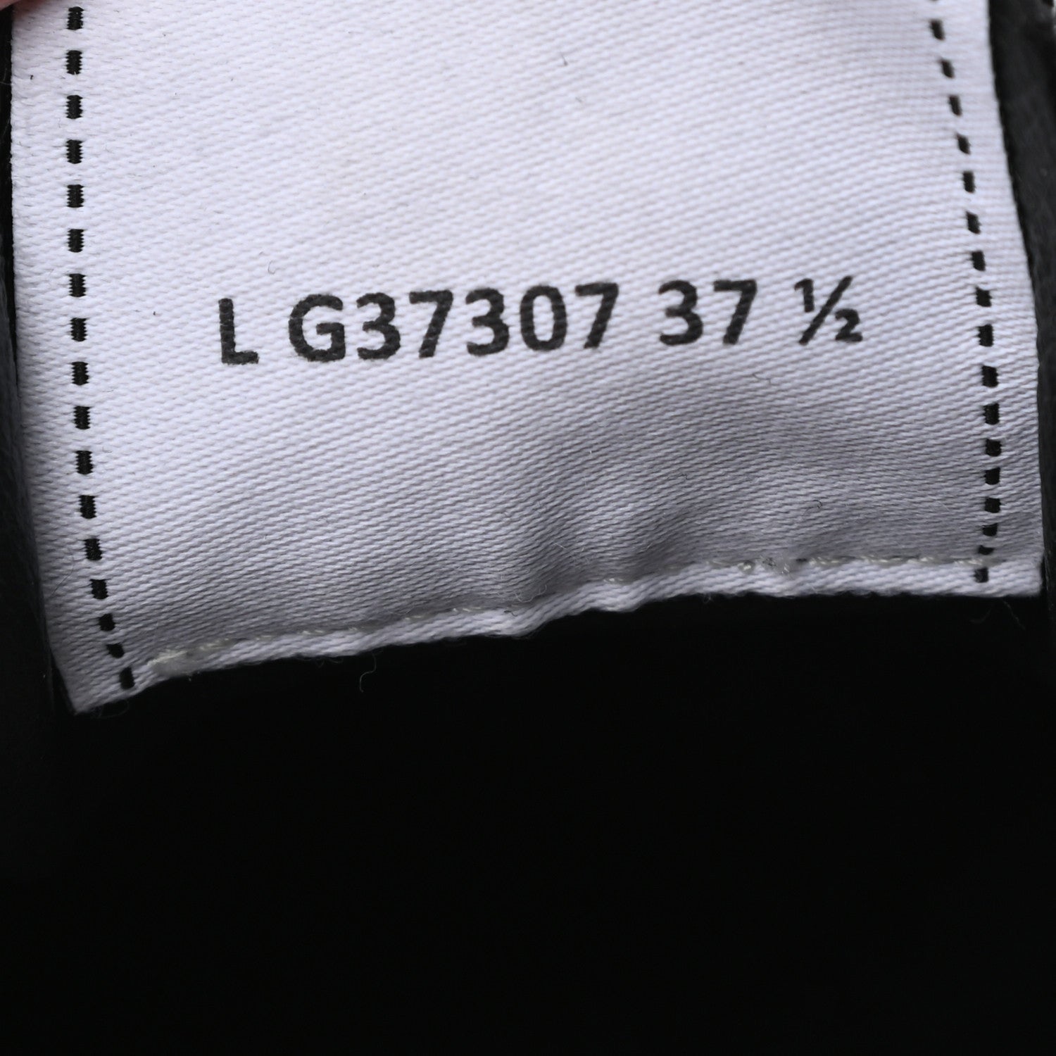Chanel Suede Goatskin CC Sneakers 37.5 Black 8 of 8
