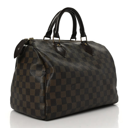 Louis Vuitton Damier Ebene Speedy 30 3 of 11