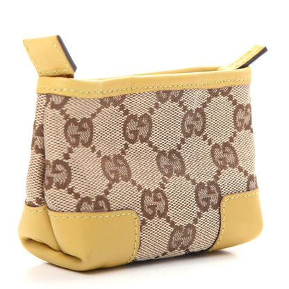 Gucci Monogram Pouch Yellow 3 of 9