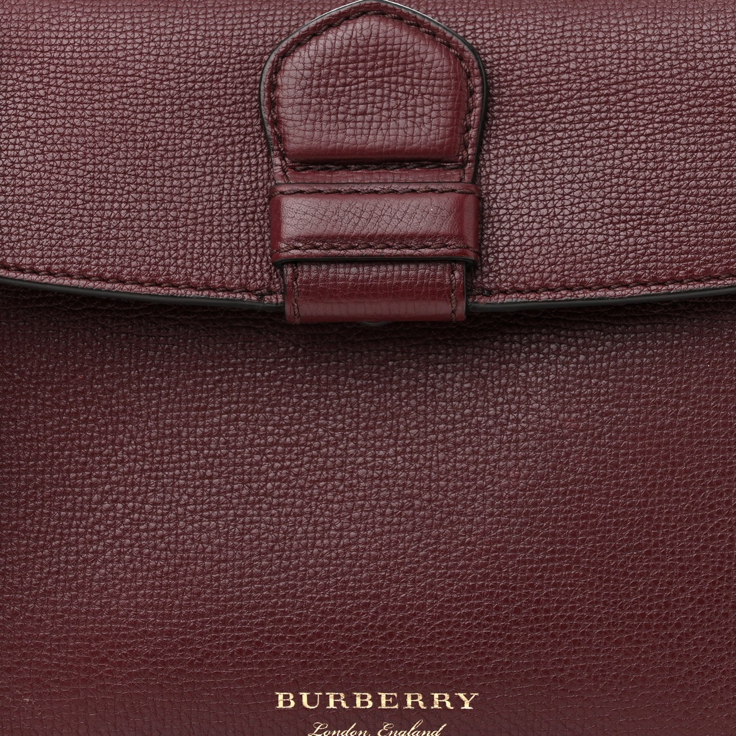 Derby Calfskin House Check Small Camberley Mahogany Red