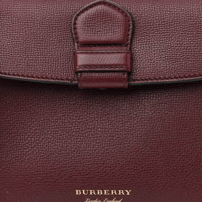 Burberry Derby Calfskin House Check Small Camberley Mahogany Red 8 of 14