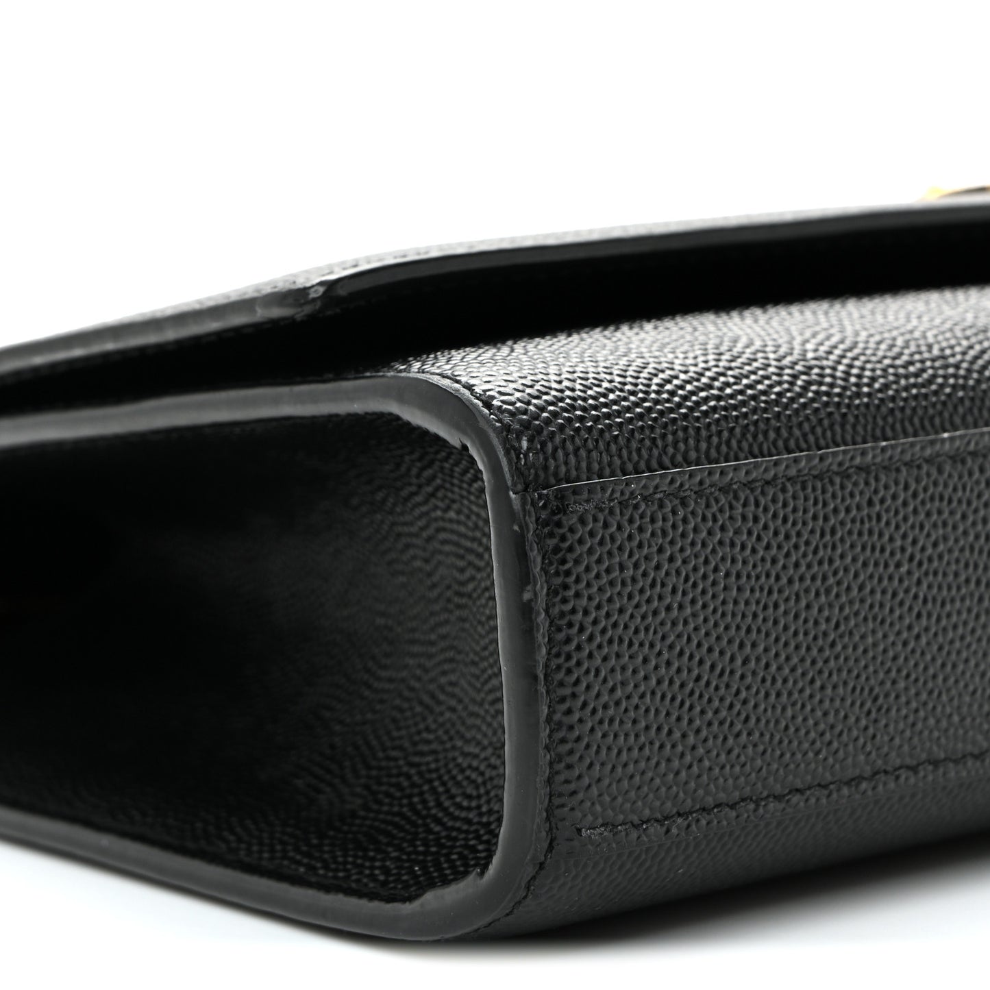 Grain De Poudre Medium Classic Monogram Kate Satchel Black