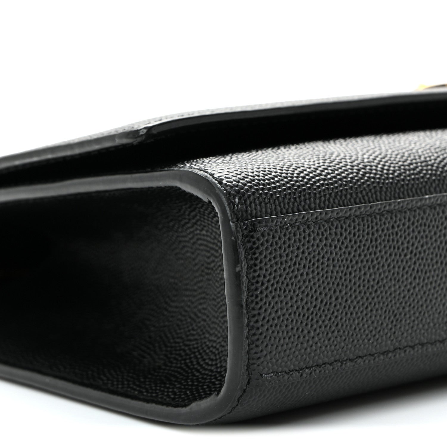 Saint Laurent Grain De Poudre Medium Classic Monogram Kate Satchel Black 8 of 9