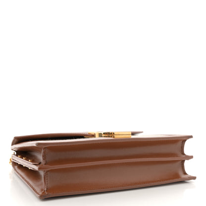 Saint Laurent Canvas Calfskin Classic Monogram Cassandra Tan Natural 4 of 12