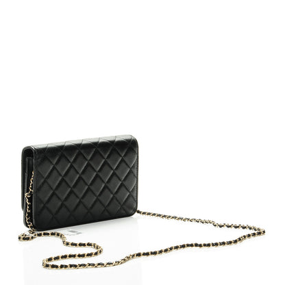 Chanel Caviar Quilted Golden Class Wallet On Chain WOC Black 3 of 8