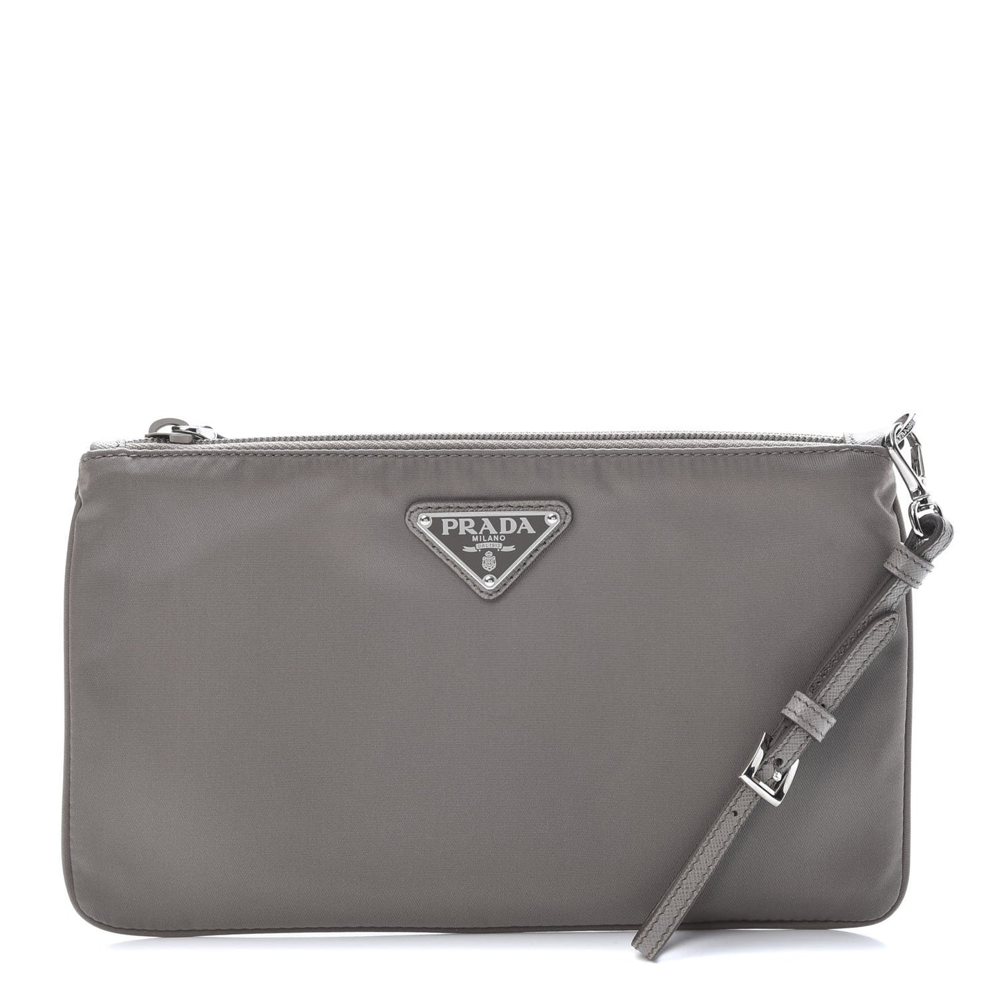 Tessuto Nylon Maniglia Pouch Argilla