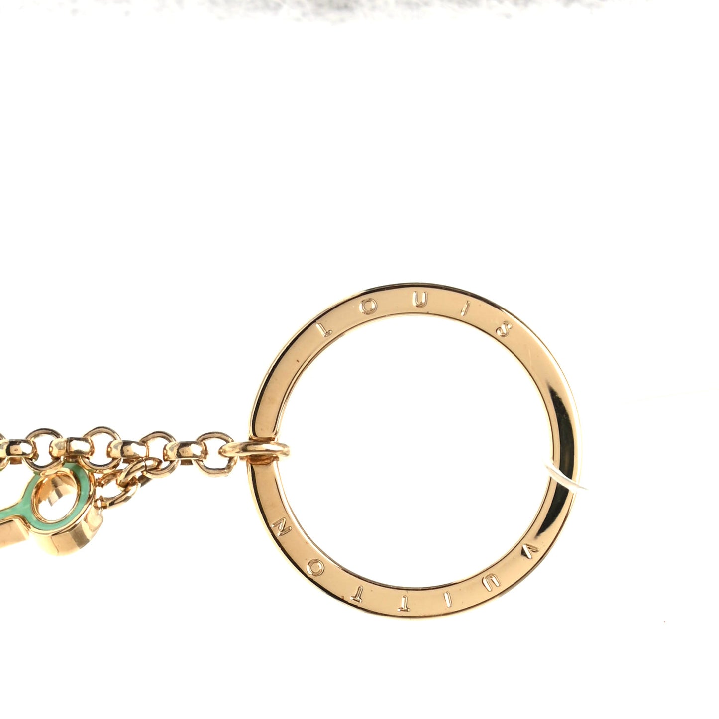 Enamel Pretty Charms Key Chain Holder Bag Charm