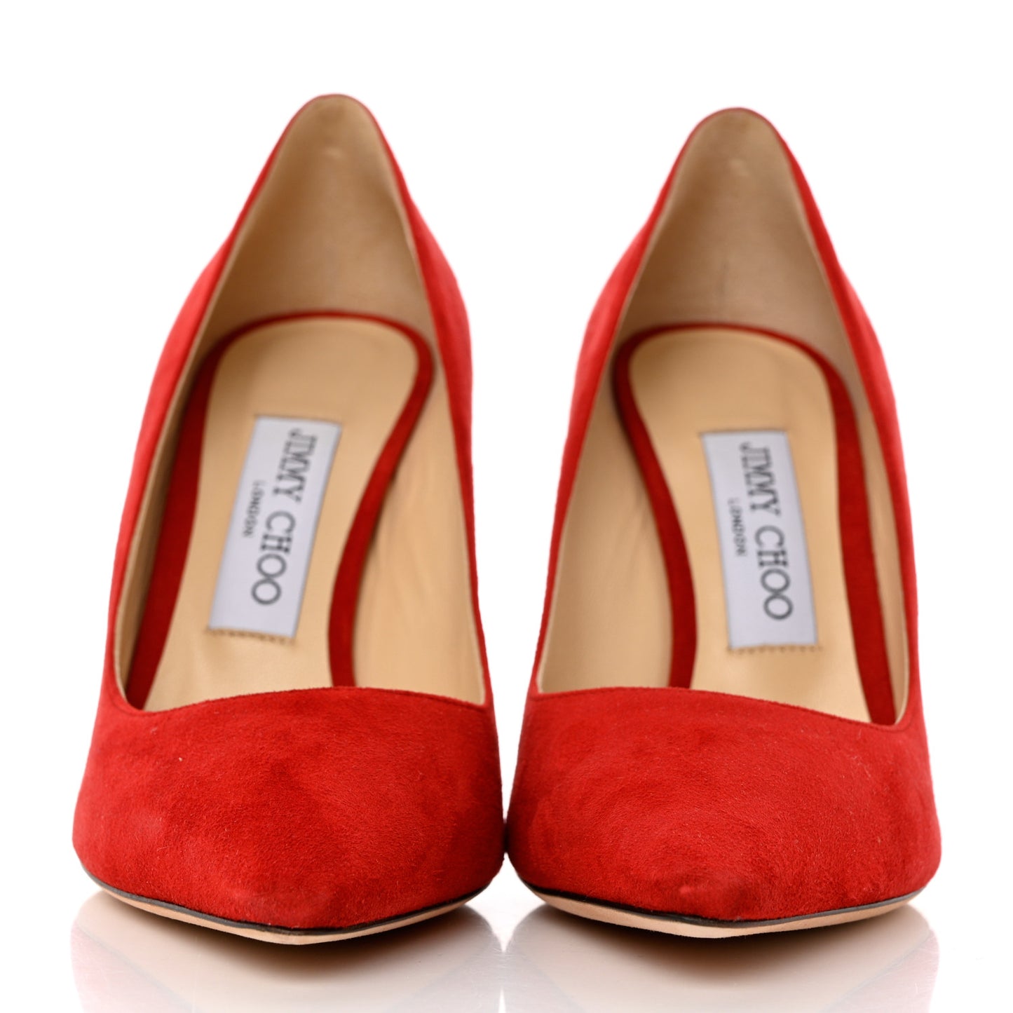 Suede Romy 100 Pumps 37 Red